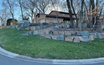 Twin Cities Boulder Retaining Walls: Combining Hardscape Aesthetics with Crucial Erosion Control